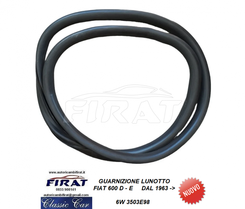 GUARNIZIONE LUNOTTO FIAT 600